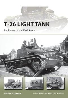 Coperta cărții 'T-26 Light Tank: Backbone of the Red Army - Steven J. Zaloga'