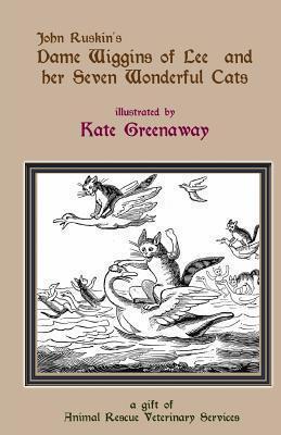 Coperta cărții 'Dame Wiggins of Lee, and her seven wonderful cats: a humorous tale - Kate Greenaway'