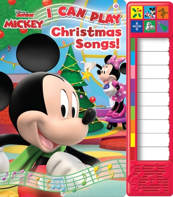 Disney Junior Mickey Mouse Clubhouse: I Can Play Christmas Songs! Sound Book [With Battery] - Pi Kids