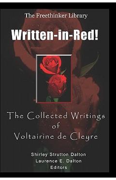 Coperta cărții 'Written-In-Red!: The Collected Writings of Voltairine de Cleyre - Shirley Strutton Dalton'