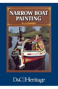 Coperta cărții 'Narrow Boat Painting - A. J. Lewery'