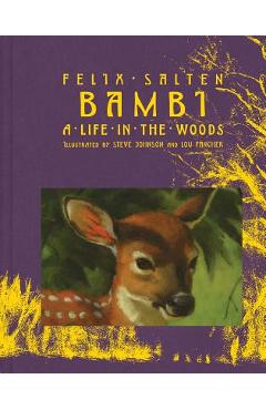 Coperta cărții 'Bambi: A Life in the Woods - Felix Salten'
