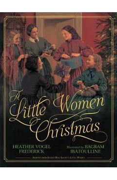 Coperta cărții 'A Little Women Christmas - Heather Vogel Frederick'