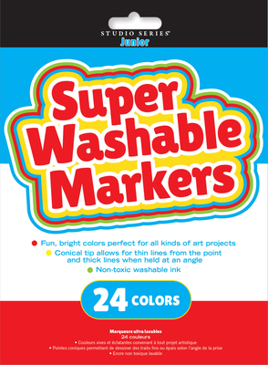 Super Washable Markers (Set of 24) -