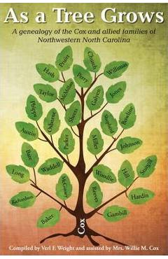 Coperta cărții 'As A Tree Grows: A genealogy of the Cox and allied families of Northwestern North Carolina - Verl F. Weight'