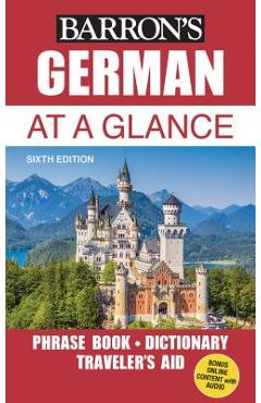 Coperta cărții 'German at a Glance: Foreign Language Phrasebook & Dictionary - Henry Strutz'