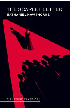 Coperta cărții 'The Scarlet Letter - Nathaniel Hawthorne'