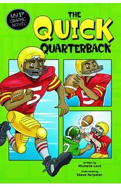 Coperta cărții 'The Quick Quarterback - Michelle Lord'