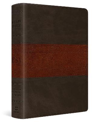 ESV Study Bible, Personal Size (Trutone, Forest/Tan, Trail Design) - 