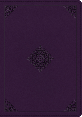 ESV Single Column Journaling Bible, Large Print (Trutone, Lavender, Ornament Design) - 