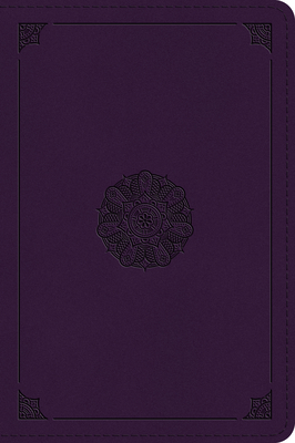 ESV Large Print Bible (Trutone, Lavender, Emblem Design) - 
