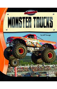 Coperta cărții 'Monster Trucks - Jeff Savage'