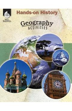 Coperta cărții 'Hands-On History: Geography Activities: Geography Activities - Sarah D. Giese'