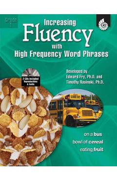 Poza produsului Increasing Fluency with High Frequency Word Phrases Grade 1 [With 2 CDROMs] - Timothy Rasinski