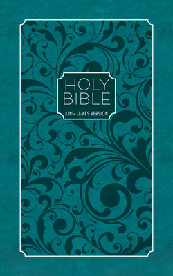 KJV Holy Bible Zip Turquoise - 