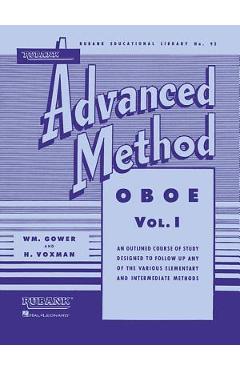 Coperta cărții 'Rubank Advanced Method - Oboe Vol. 1 - H. Voxman'