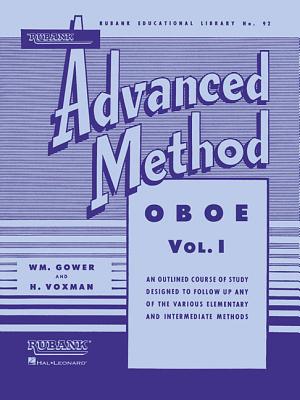 Coperta cărții 'Rubank Advanced Method - Oboe Vol. 1 - H. Voxman'