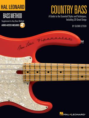 Coperta cărții 'Country Bass: A Guide to the Essential Styles and Techniques [With CD] - Glenn Letsch'