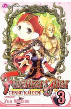 Coperta cărții 'Fushigi Yûgi: Genbu Kaiden, Vol. 3, 3 - Yuu Watase'