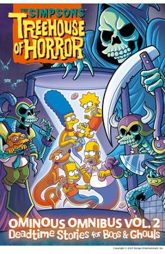 Poza produsului The Simpsons Treehouse of Horror Ominous Omnibus Vol. 2: Deadtime Stories for Boos & Ghouls: Volume 2 - Matt Groening