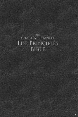 Charles F. Stanley Life Principles Bible-NKJV-Large Print - Charles F. Stanley