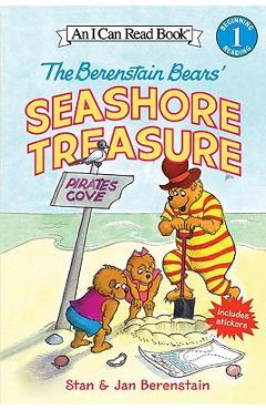 Coperta cărții 'The Berenstain Bears' Seashore Treasure - Stan Berenstain'
