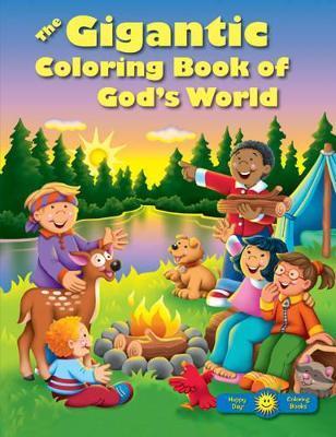 The Gigantic Coloring Book of God's World - Tyndale