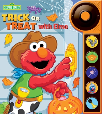 Sesame Street: Trick or Treat with Elmo Sound Book [With Battery] - Pi Kids