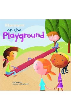 Coperta cărții 'Manners on the Playground - Chris Lensch'