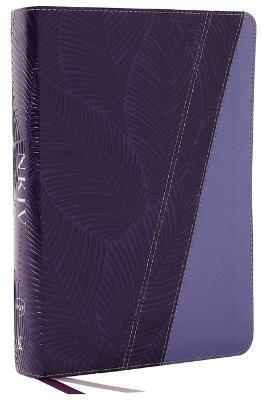 NKJV Study Bible, Leathersoft, Purple, Full-Color, Thumb Indexed, Comfort Print: The Complete Resource for Studying God's Word - Thomas Nelson