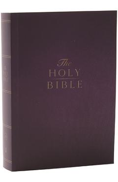 Coperta cărții 'KJV Compact Bible W/ 43,000 Cross References, Purple Softcover, Red Letter, Comfort Print: Holy Bible, King James'