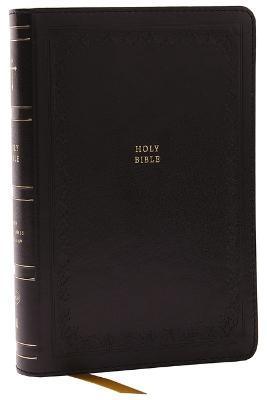 NKJV Compact Paragraph-Style Bible W/ 43,000 Cross References, Black Leathersoft, Red Letter, Comfort Print: Holy Bible, New King James Version: Holy - Thomas Nelson