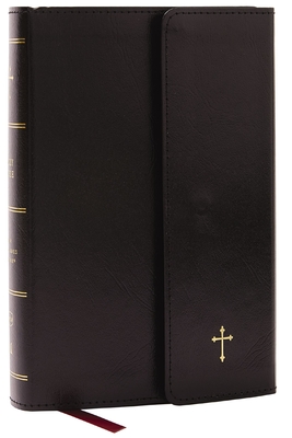 NKJV Compact Paragraph-Style Bible W/ 43,000 Cross References, Black Leatherflex W/ Magnetic Flap, Red Letter, Comfort Print: Holy Bible, New King Jam - Thomas Nelson