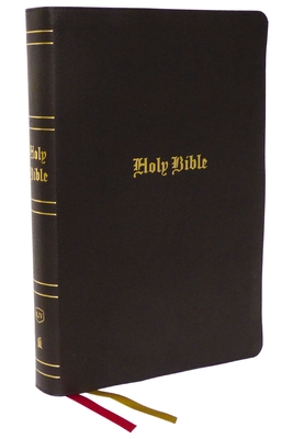 KJV Holy Bible, Super Giant Print Reference Bible, Brown, Bonded Leather, 43,000 Cross References, Red Letter, Comfort Print: King James Version - Thomas Nelson