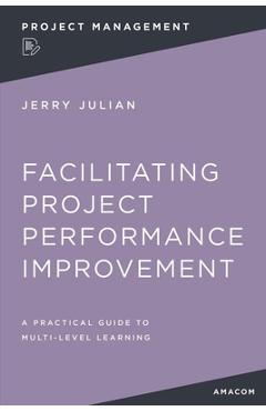 Coperta cărții 'Facilitating Project Performance Improvement: A Practical Guide to Multi-Level Learning - Jerry Julian'