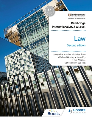 Cambridge International as and a Level Law Second Edition - Jayne Wilshire