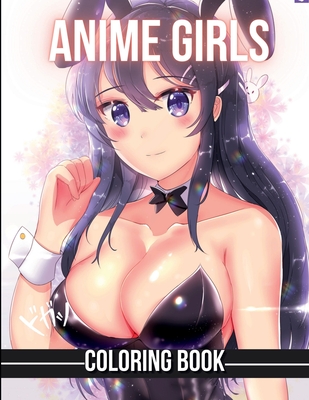 Anime Girls Coloring Book - Kiss Of K