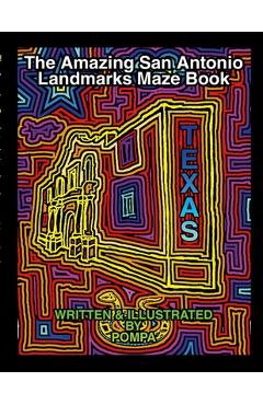 Poza produsului The Amazing San Antonio Landmarks Maze Book - Charles Harrison