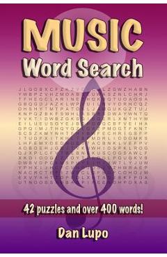 Poza produsului Music Word Search - Dan Lupo