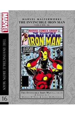 Coperta cărții 'Marvel Masterworks: The Invincible Iron Man Vol. 16 - Luke Mcdonnell'