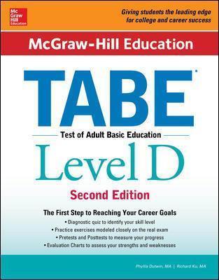 McGraw-Hill Education Tabe Level D, Second Edition - Phyllis Dutwin