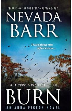 Coperta cărții 'Burn: An Anna Pigeon Novel - Nevada Barr'