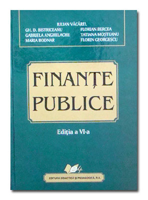 Finante publice  - Iulian Vacarel