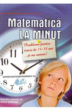 Poza produsului Matematica la minut - Roka Sandor