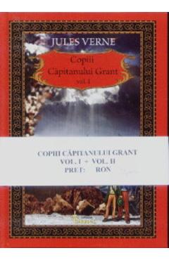 Coperta cărții 'Copiii capitanului Grant I+II - Jules Verne'