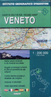 Venetia - Harta Rutiera