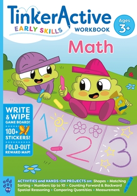 Tinkeractive Early Skills Math Workbook Ages 3+ - Nathalie Le Du