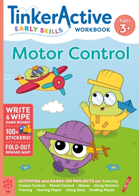 Tinkeractive Early Skills Motor Control Workbook Ages 3+ - Enil Sidat