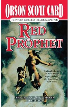 Coperta cărții 'Red Prophet: The Tales of Alvin Maker, Book Two - Orson Scott Card'