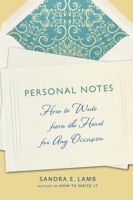 Personal Notes - Sandra E. Lamb